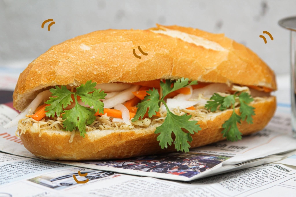 Bánh mì đặc biệt Hoa Đất